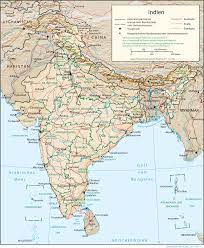 Geografie und wichtigste städte indiens. Datei Indien Physisch Politische Karte Svg Wikipedia