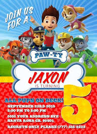 Cut the top corners and fold the sides inward. 78 Report Free Paw Patrol Birthday Invitation Template Maker With Free Paw Patrol Birthday Invitation Template Cards Design Templates