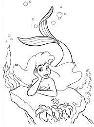 La Sirenita Para Colorear Mermaid Coloring Pages Mermaid Coloring Book Disney Coloring Pages