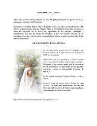 Cuando no les dieron un lugar y él debió nacer entre animales; Virgen De Fatima Oracion