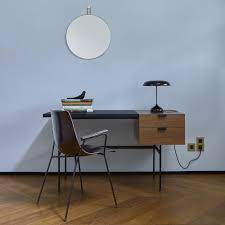 Lack weiß | lack tongrau. Tanis Schreibtische Und Sekretare Designer Pierre Paulin Ligne Roset