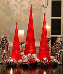 Christmas lights, led christmas lights, christmas decorations and christmas light show hardware and software are our. Led Fabric Swirl Towers Pack Of 3 Red The Christmas Light Emporium Christmas Candle Decorations Diy Christmas Lights Christmas Lights