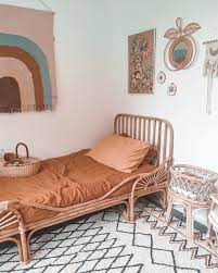 Single white coloured bed frames; Rainbow Single Bed Rattan Bed Frame Single Bed Frame Rattan Bed