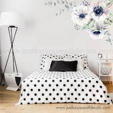 For a look both you and your child will love, simply peel and stick these vinyl designs onto any. Floral Wall Decal Watercolour Spring Flowers Corner Wall Decal Wall Decals Removable Wallpaper Wall Murals Just For You Decals