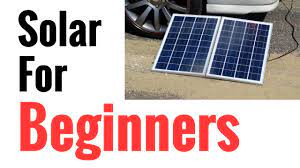 Solar Panel Systems For Beginners - Pt 1 Basics Of How It Works & How To  Set Up - Youtube