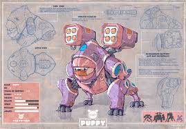 P A W Elite On Behance Robot Concept Art Robots Concept Concept Art Characters