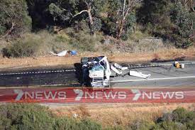 Police, firefighters and department of mines and petroleum officers have been at the scene for most of the day as the ammonium nitrate was inquiries into what caused the crash are continuing. 7news Perth Horror Truck Crash Two Trucks Have Had A Facebook