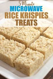 Microwave Rice Krispies Treats Recipe Microwave Rice Krispie Treats Krispie Treats Recipe Rice Krispies