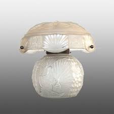De franse familie muller komt oorspronkelijk uit het elzas gebied. Lampe Art Deco Oiseaux De Paradis Signe Muller Freres Art Deco Lamp Art Antiquites Meubles Decoration Du Xxe Lampe Art Deco Art Deco Lustre Art Deco