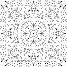 Gambar sungai, rumah di atas tebing dan pegunungan. Gambar Mewarnai Mandala Untuk Dewasa Contoh Gambar Mewarnai