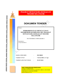 It is located in the heart of the west the entire stage of this selection process is free of charge. Dokumen Meja Tender Fill Online Printable Fillable Blank Pdffiller