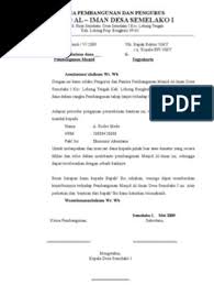 Contoh kop surat arsip dkm alhidayah download disni 1. Contoh Surat Masjid Pdf