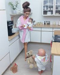 Already A Half Year Our Family Is Full Of Twin Love I Can T Describ How Thankful I Am For Having This Little Gir Doll Clothes Barbie Barbie Family Baby Barbie