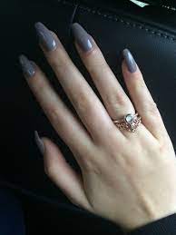 Pin By Adia Applewhite On Nails Grey Acrylic Nails Acrylic Nails Coffin Nails Glitter