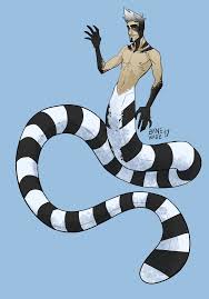 My Oc Jerek As A Sea Snake Mermaid Merman Thing For Mermay He Totally Fits The Bill For This Seacrea Beast Creature Character Art Character Design Inspiration