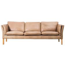 Moreexceptional danish modern wingback sofa designed by georg this comfortable sofa has its original leather upholstery. 1960s Erik Jorgensen Danish Tan Leather Sofa Tan Leather Sofas Leather Sofa Sofa