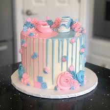 Gender Reveal Ideas For Party Gender Reveal Cake Baby Reveal Cakes Baby Shower Gender Reveal Cake