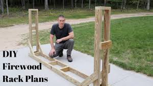 Therefore a good firewood holder/rack is very important to keep your logs safe and dry. How To Build A Firewood Rack The Best Way Youtube