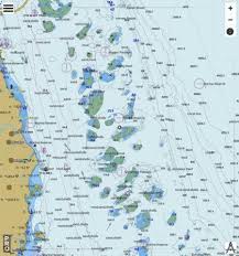 Great Barrier Reef Dunk Island To Flora Pass Marine Chart