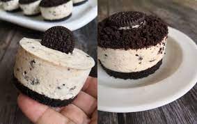 1 bungkus oreo (16 keping) 40 gram butter. Tak Perlu Bakar Pun Ini Cara Buat Kek Keju Oreo Resipi Mstar