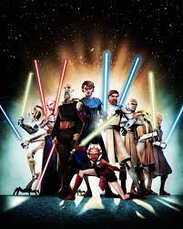 Star Wars The Clone Wars Final Episodes Coming 2014 Geektyrant Star Wars Painting Star Wars Clone Wars Star Wars