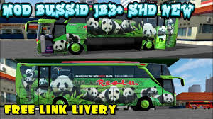 Livery bussid restu panda sdd. Livery Bus Simulator Restu Panda Shd Livery Bus