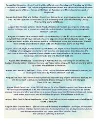 August 2024 District G Newsletter