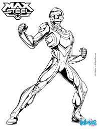Max steel is ready to jump into action coloring pages - Hellokids.com