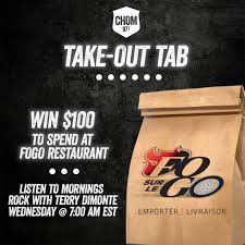 Montreal's popular and beloved chom 97.7 radio host terry dimonte is stepping away from the mic after 43 years and his final live broadcast will take place on friday, may 28. Chom 97 7 Contest How Many Times Have You Ordered Facebook