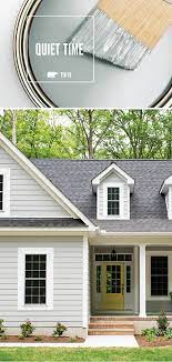 Color Of The Month Quiet Time Colorfully Behr Exterior House Colors House Colors Paint Colors For Home
