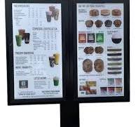 Drive-Thru Menu Board Products | Drive Through Menu Boards ...