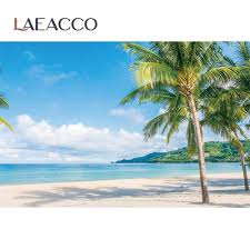 Sejarah latar belakang kewujudan masyarakat majmuk di malaysia. Laeacco Tropis Latar Belakang Sea Beach Palms Pohon Ayunan Pulau Cloudy Sky Indah Fotografi Latar Belakang Photocall Photo Studio Background Aliexpress
