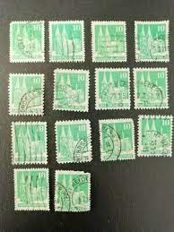 Zur erinnerung an die wiedereröffnung vor 60 jahren gibt die deutsche post am 4. Briefmarke Bizone Bauten Deutsche Post 5 Pfennig Kolner Dom Eur 1 00 Picclick De