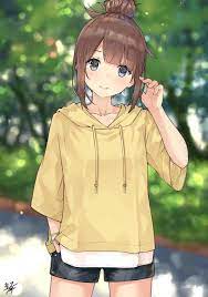 in the park original awwnime アニメの壁紙 イラスト 芸術的アニメ少女