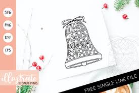 Download Christmas Bell Mandala Cut File Graphic By Illuztrate Creative Fabrica PSD Mockup Templates