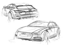 Ausmalbilder audi 462 malvorlage autos ausmalbilder. Audi A4 Allroad Quattro Automotive Design Audi A4 Car Design Sketch
