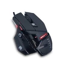 Wired gaming mice are cheaper than their wireless counterparts, and with such a mouse you don't have to worry about recharging or wireless interference. Mad Catz The Authentic R A T 4 Plus Black Optical Wired Gaming Mouse Pc Gamestop