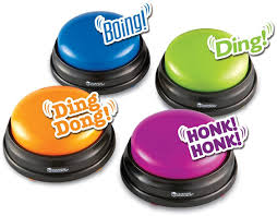 Quizshow.io allows you to create a unique interactive quizshow & gameshow. Learning Resources Answer Buzzers Set Of 4 Assorted Colored Buzzers Game Show Buzzers 3 1 2in Multicolor Ages 3