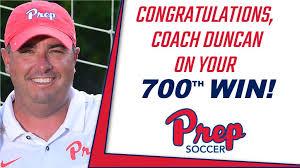 Jackson Prep Soccer Head Coach Jon Duncan Captures 700th Win