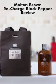 Molton Brown Re Charge Black Pepper Shower Gel Review Shower Gel Molton Brown Body Wash