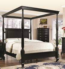 New and used items, cars, real estate, jobs, services, vacation rentals and more virtually anywhere black, metal canopy bed frame with ornate european style headboard and footboard. Four Poster King Bed Frame Ideas On Foter