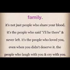 Check spelling or type a new query. Family Doesnt Have To Be Blood Quotes Quotesgram