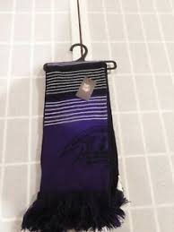 Nwt Baltimore Ravens Scarf Nfl Ebay