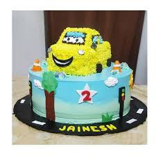 You are now one year closer to be eligible for my service~. Scrumptious Car Theme Cake For Two Year Old Boy Facebook