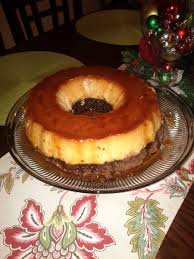 It consists of a layer of cake topped with flan and covered in caramel. Flancocho Puerto Rican Dessert Recipe Delishably Food And Drink