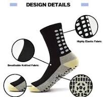Skibeaut Kids Unisex Anti Slip Elastic Cuff Cotton Sports Socks, Multicolor
