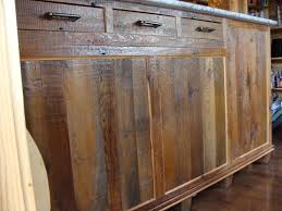 You can also reap reclaimed wood to demolish a structure on their own. Reclaimed Wood Kitchen Cabinets Houzz