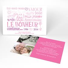 Invitations textes d'invitation cartes d'invitation joyeux anniversaire de mariage carte les anniversaires de mariage sont un événement symbolique important dans la vie d'un couple. Carte Anniversaire Jeu De Mots Rose Mariage Rectangle Simple