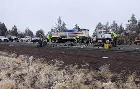 North bend southwest oregon reg. Bend Man Seriously Injured In Head On Hwy 97 Crash Into Tow Truck Dump Truck Ktvz