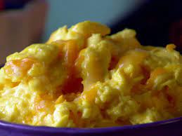 Sunny S Perfect Scrambled Cheesy Eggs Recipe Food Network Recipes Cheesy Egg Recipes Cheesy Eggs